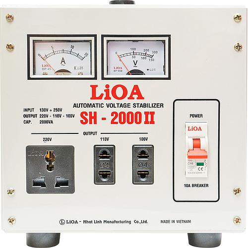 Đánh giá kỹ thuật ổn áp 1 pha LiOA SH - 2KVA II