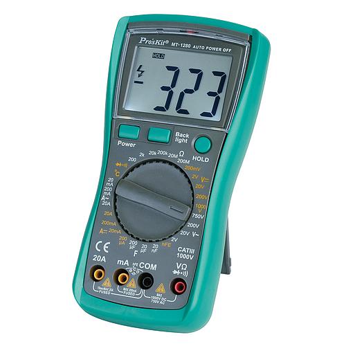 So sánh kỹ thuật đồng hồ vạn năng Proskit MT-1280 và KYORITSU 1009