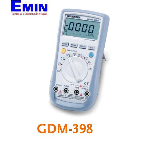 So sánh kỹ thuật đồng hồ vạn năng GW INSTEK GDM-398 và KYORITSU 1009